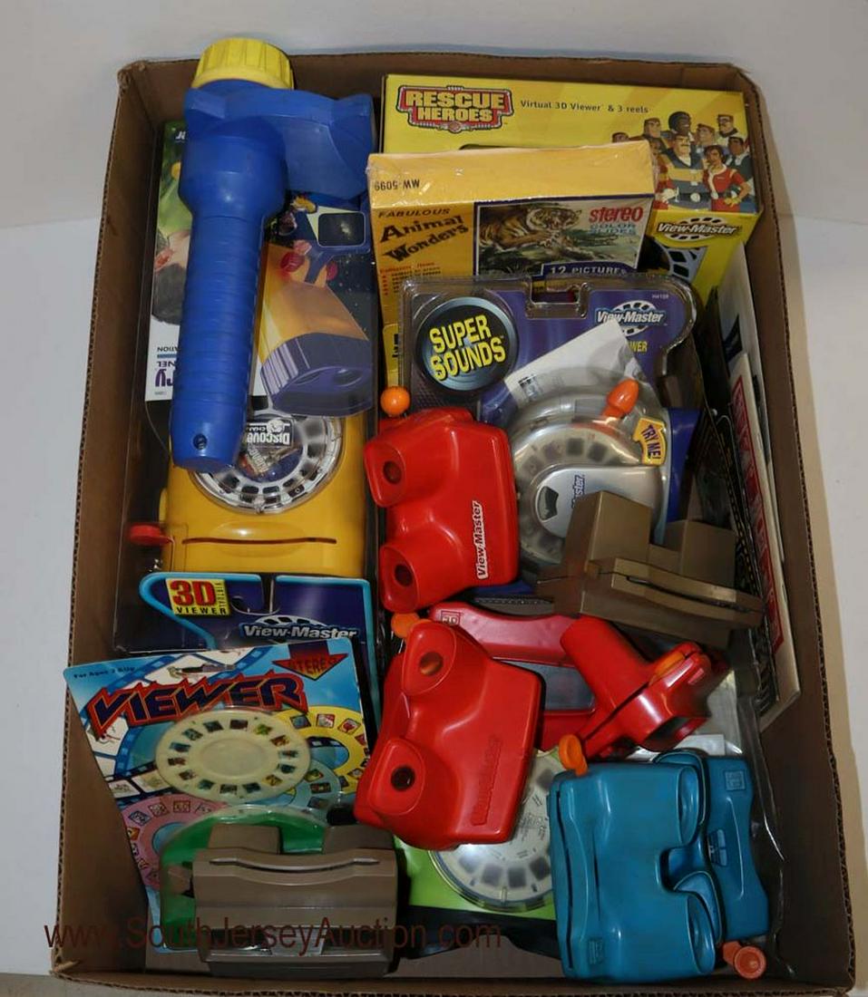 Lrg toy lot viewmaster, viewfinders, some in pkgs (1 of 5)