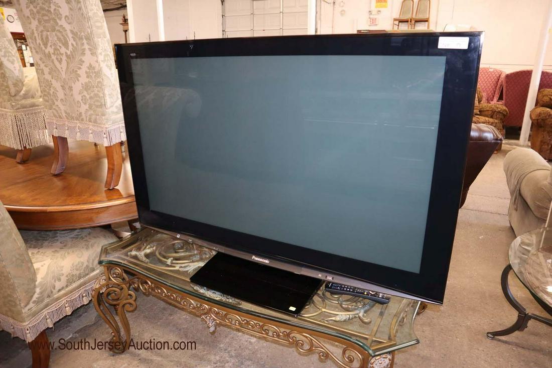 Panasonic 55" flat screen TV with remote control (1 of 3)