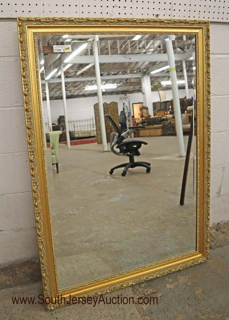 Gold carved decorator frame wall mirror (1 of 4)