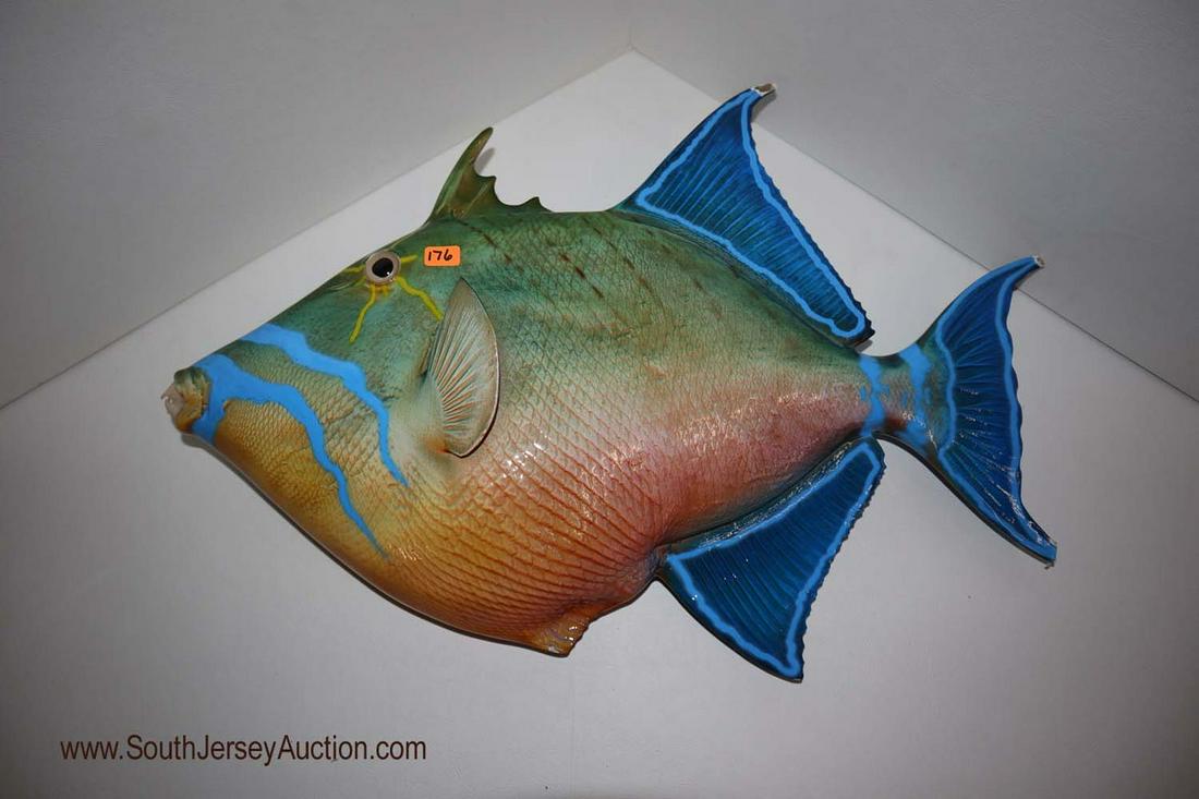 Parana decorative wall mount fish: Parana decorative wall mount fish 20" l x 14" h x 3" d