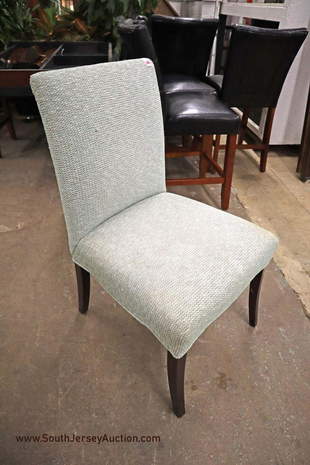 Modern Silver Gilt And Upholstered Slipper Chair Oct 05 2019 Stair In Ny