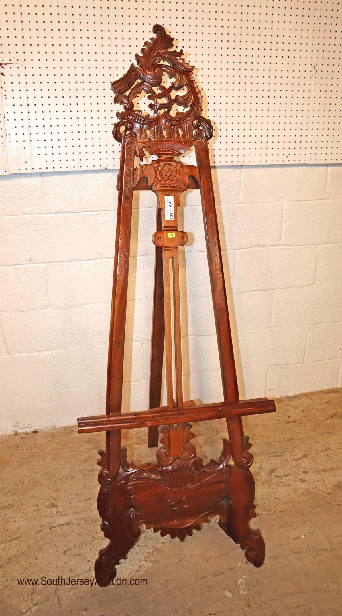 Solid mah ant style med sizecarved easel (1 of 3)