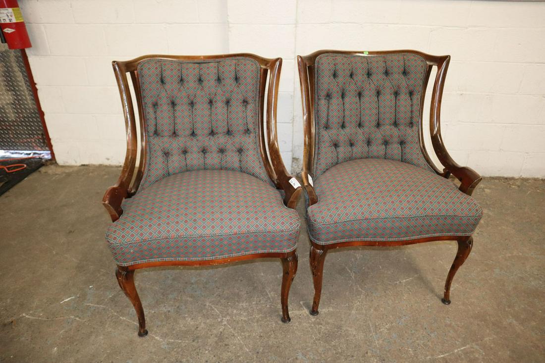 PAIR of Fireside Chairs (1 of 3)