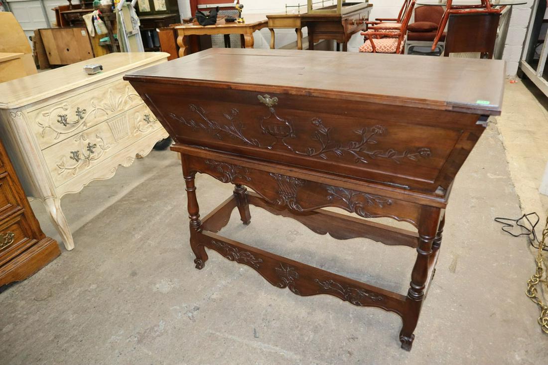 Antique Dough Box Converted Storage Cabinet (1 of 4)