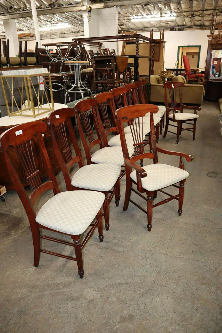 10 Canadel mahogany dining room chairs (1 of 3)