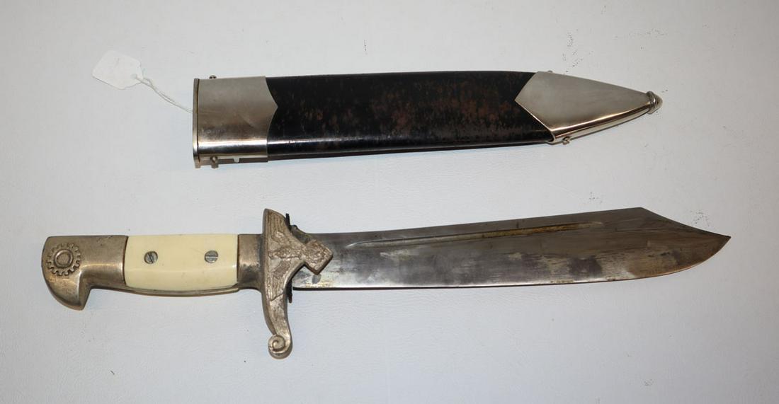 German Dagger with Scabbard GES (German Eagle) GESCH (1 of 4)