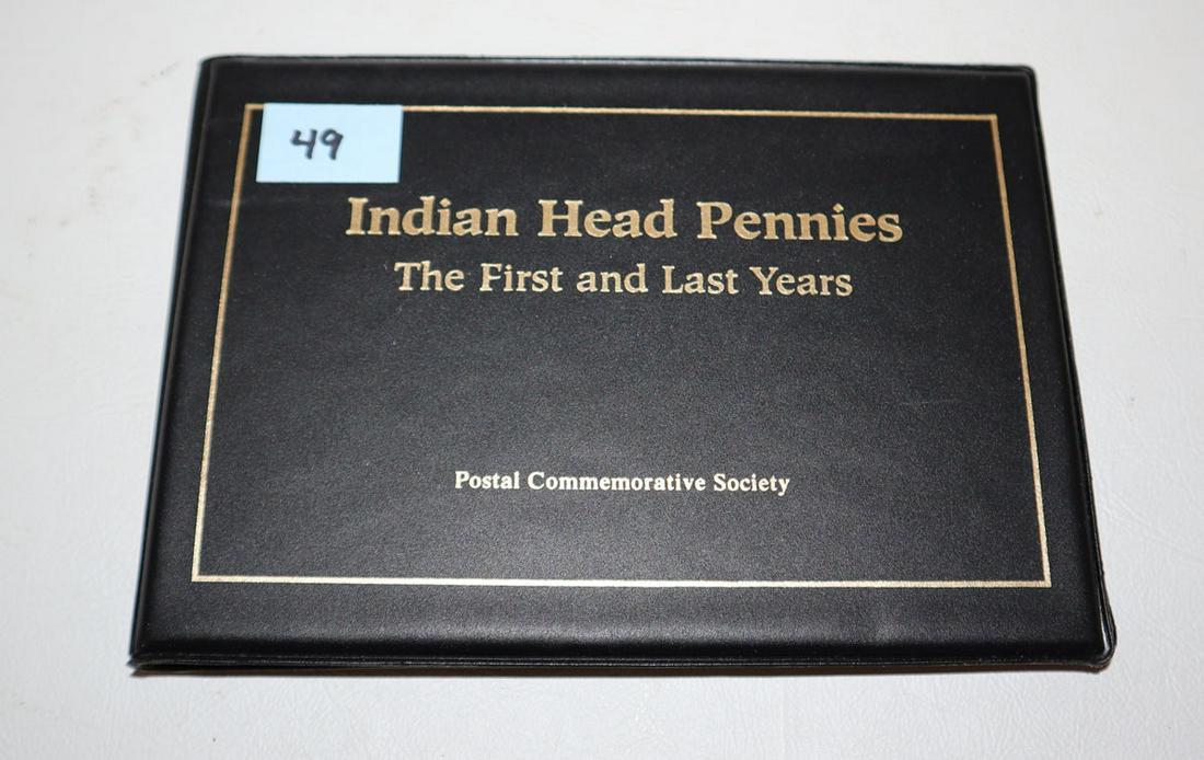 US Indian Head Pennies first and last year 1859 and (1 of 3)