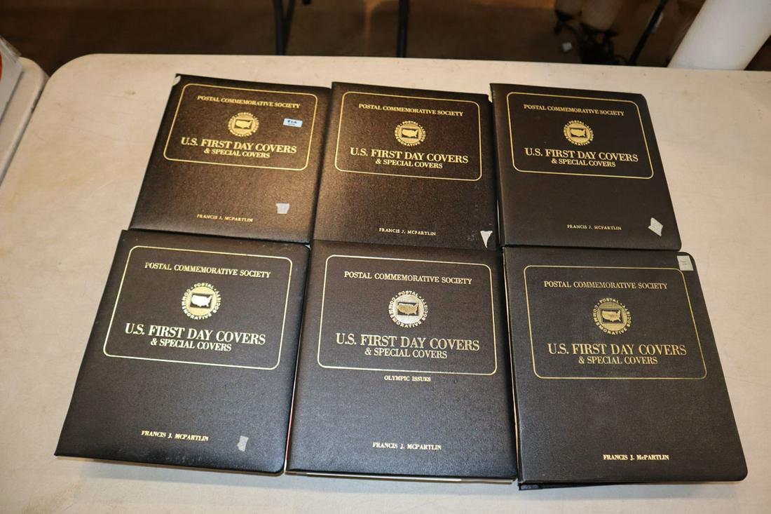 Set of 6 US First day cover and Special cover stamps (1 of 2)