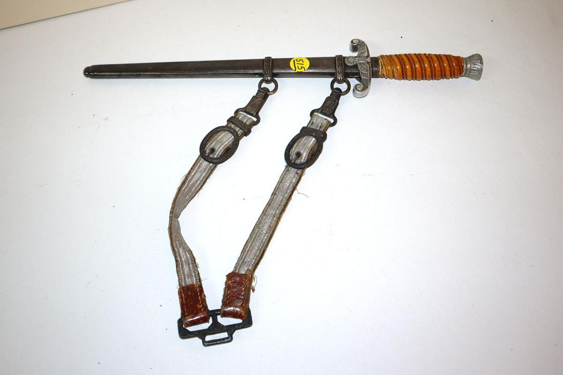 WWII German style dagger with scabbard (1 of 4)