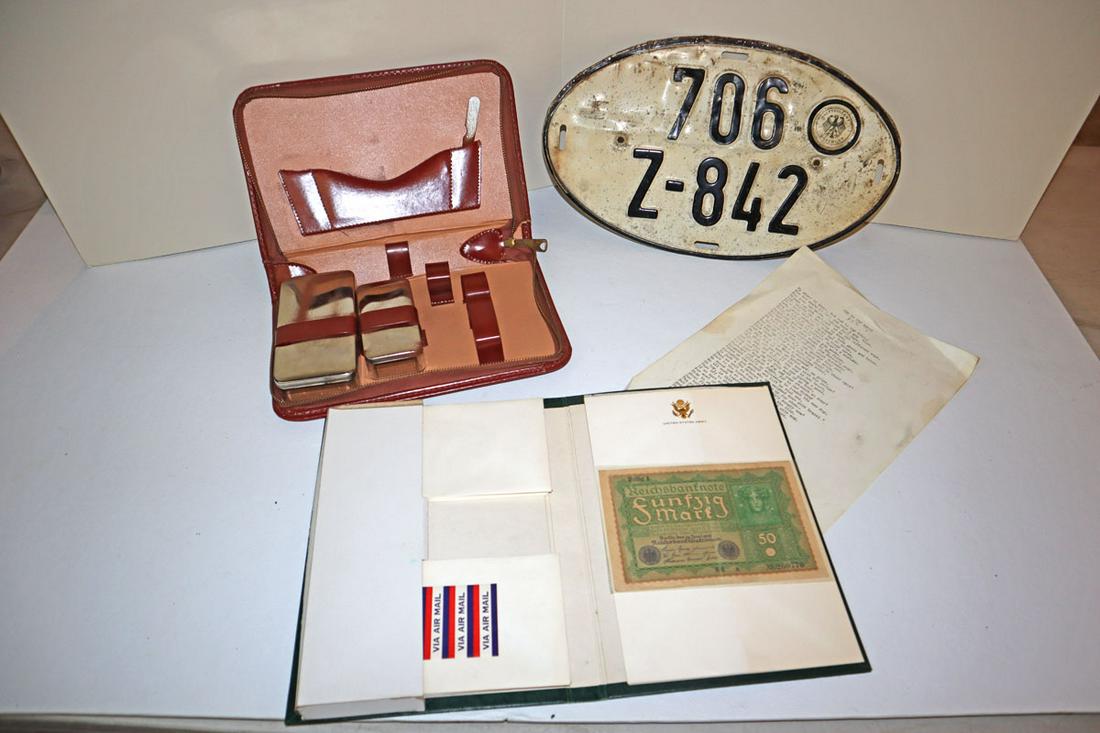 Group lot of German plate stationary and more (1 of 4)