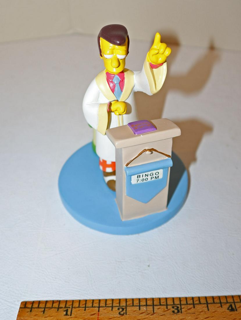 "Keep Holy the Sabbath Day" Simpson figure #0247: "Keep Holy the Sabbath Day" #0247 Simpson figurine Springfield Citizens Collection 20th Century fox