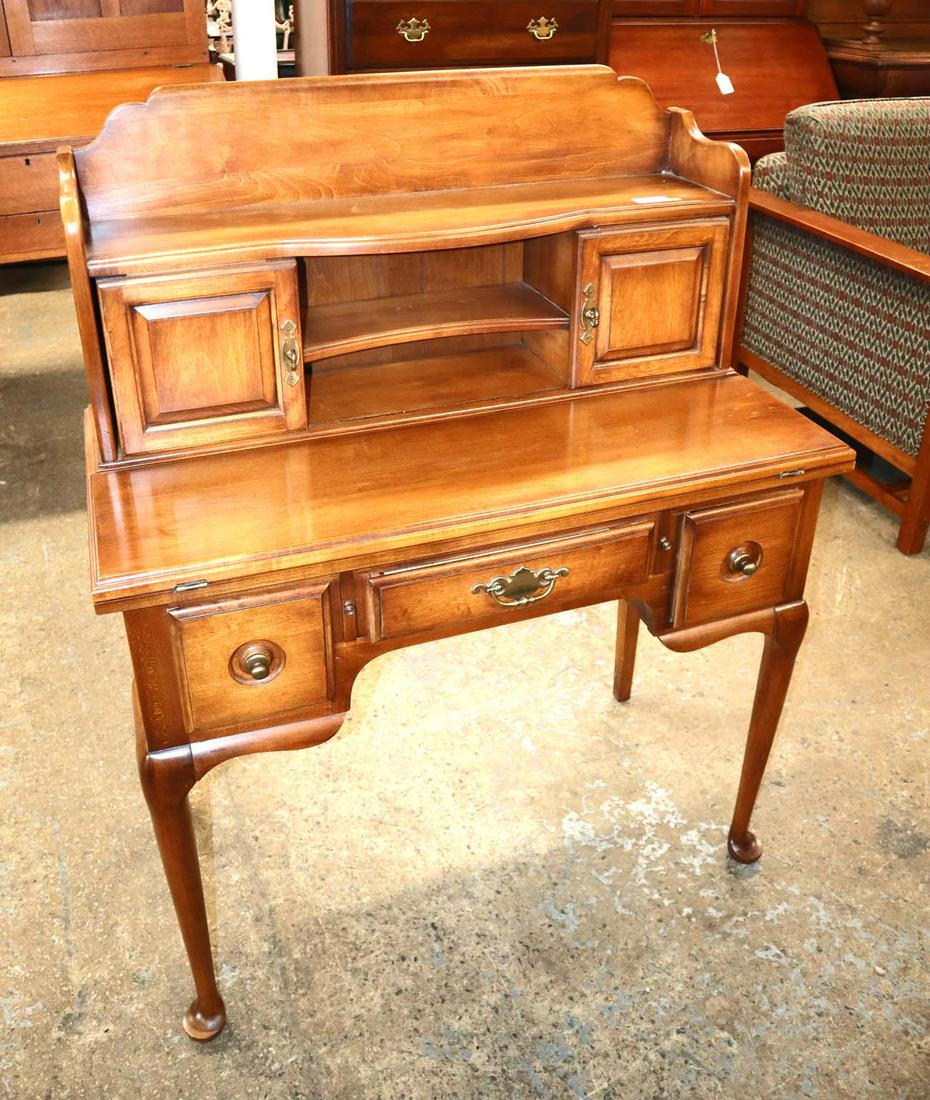 Country style cherry flip front desk (1 of 4)