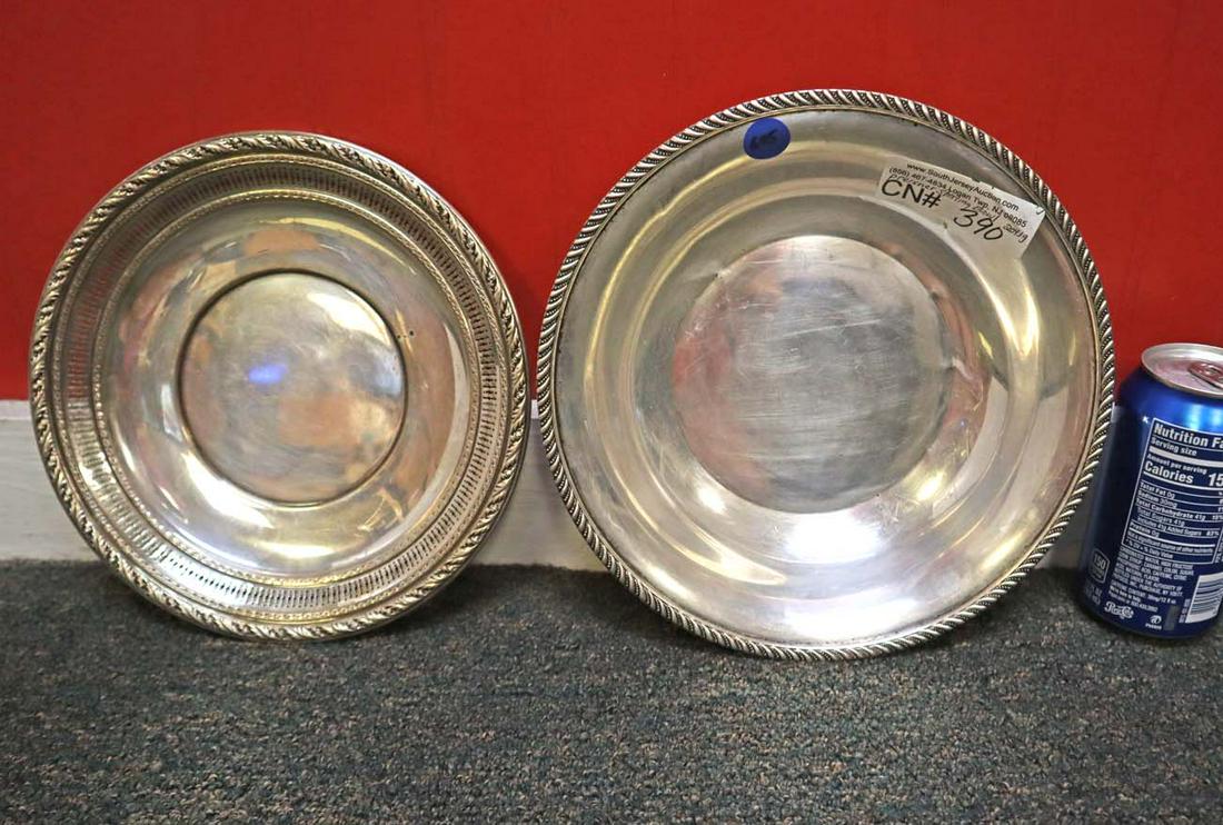 2pc sterling bowl and under plate (1 of 5)