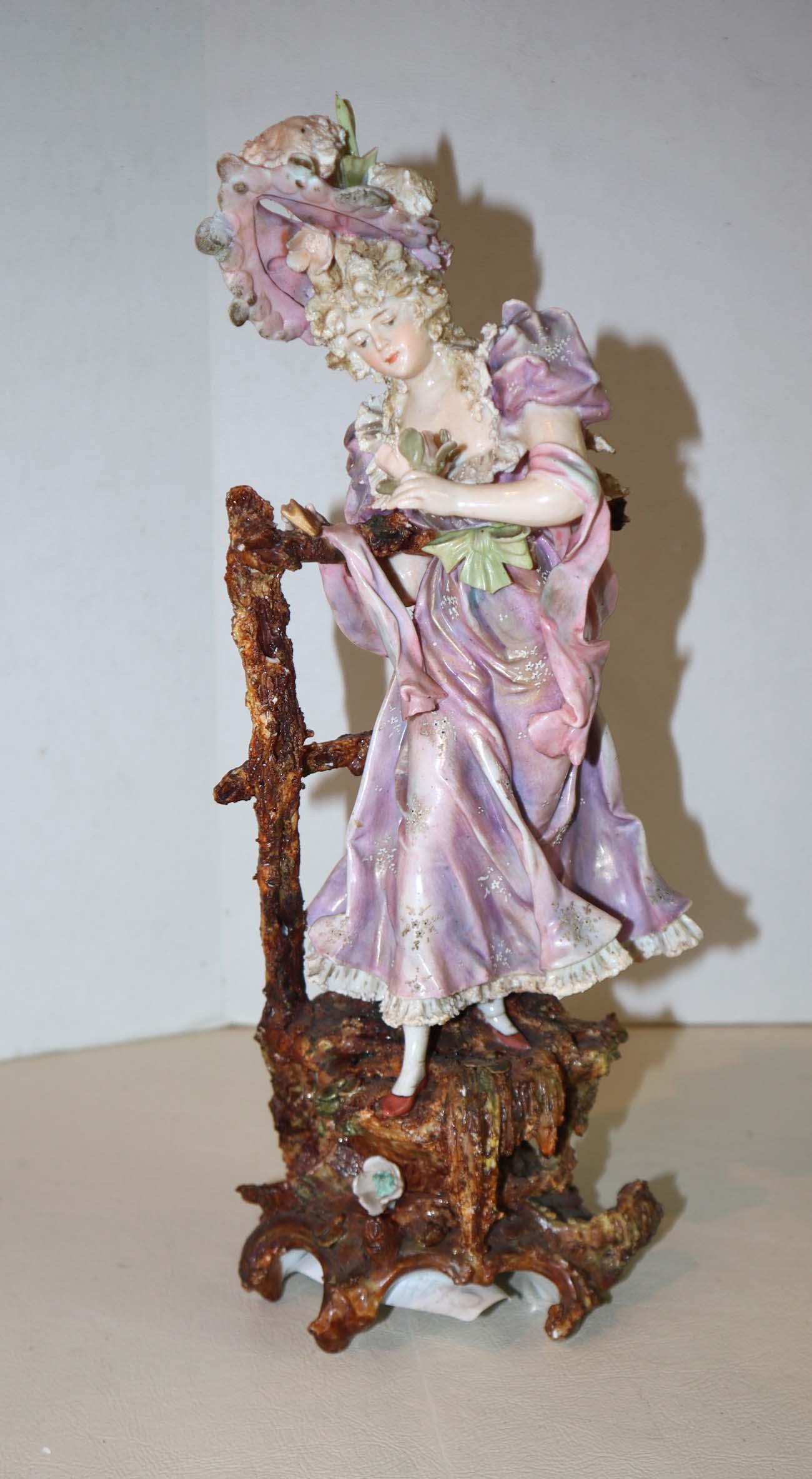 19th century antique porcelain figure (1 of 3)