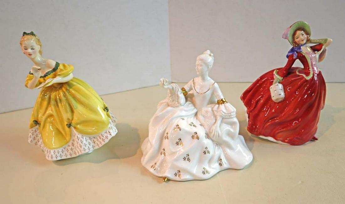 Group of 3 Royal Doulton figures (1 of 3)