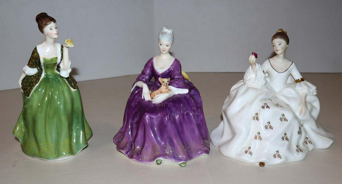 Group of 3 Royal Doulton figures (1 of 3)