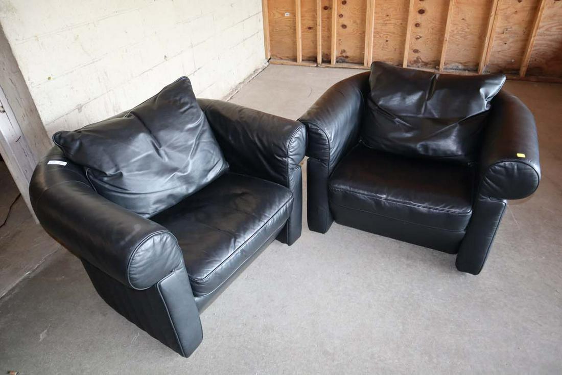 PR Cy Mann Designs leather lounge chairs (1 of 3)