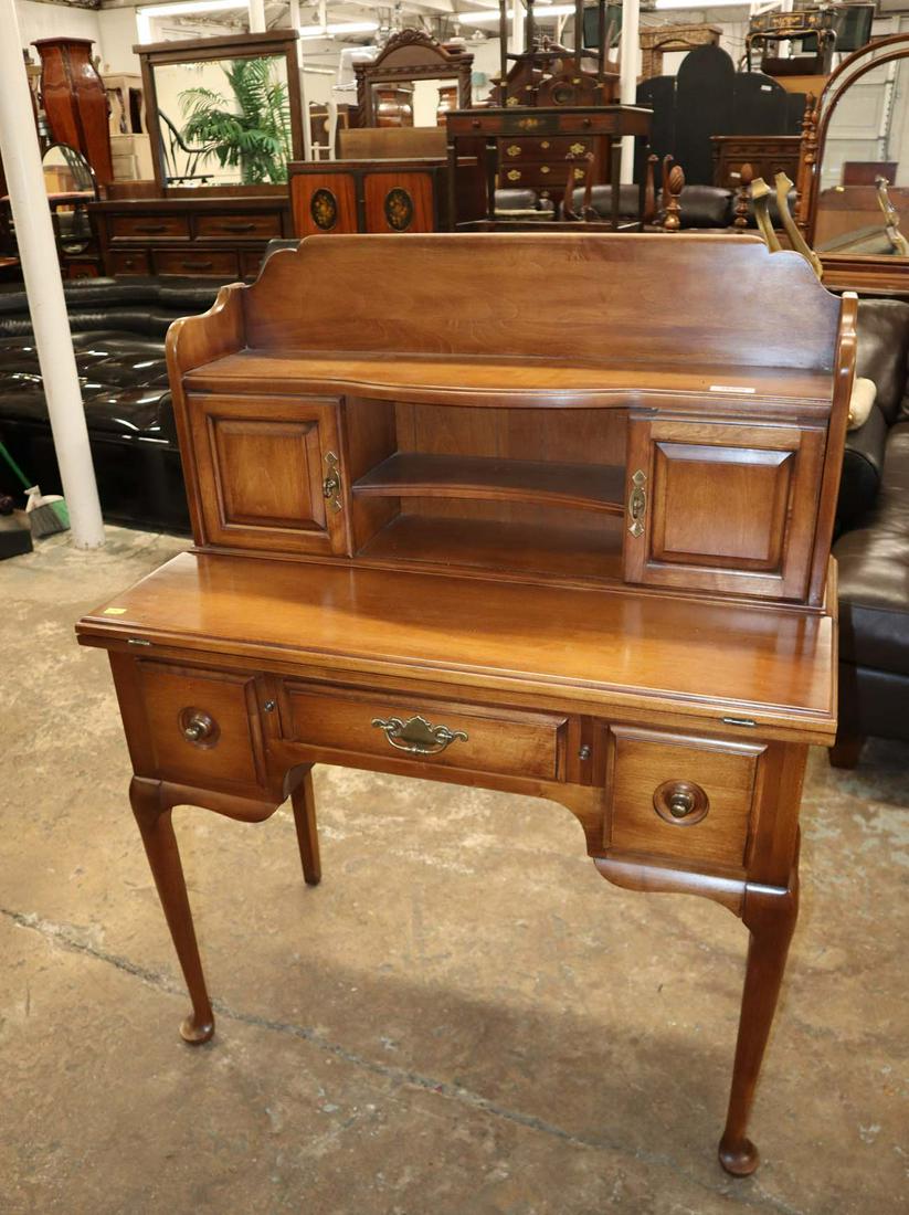 Country style cherry flip front desk (1 of 4)