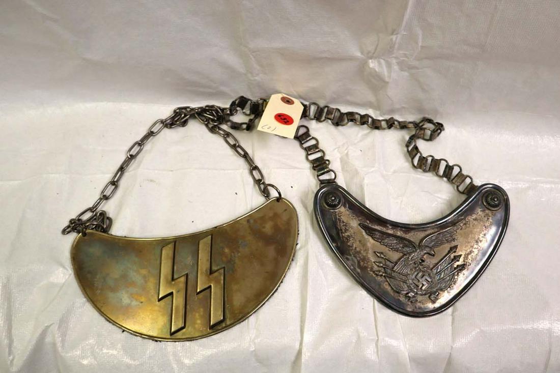 Group of 2 German style uniform Gorquet (1 of 4)