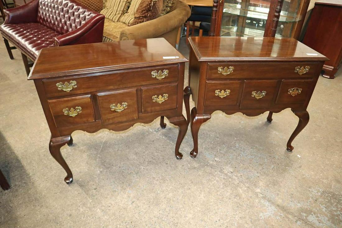 PR solid mahogany Ethan Allen low boys (1 of 6)