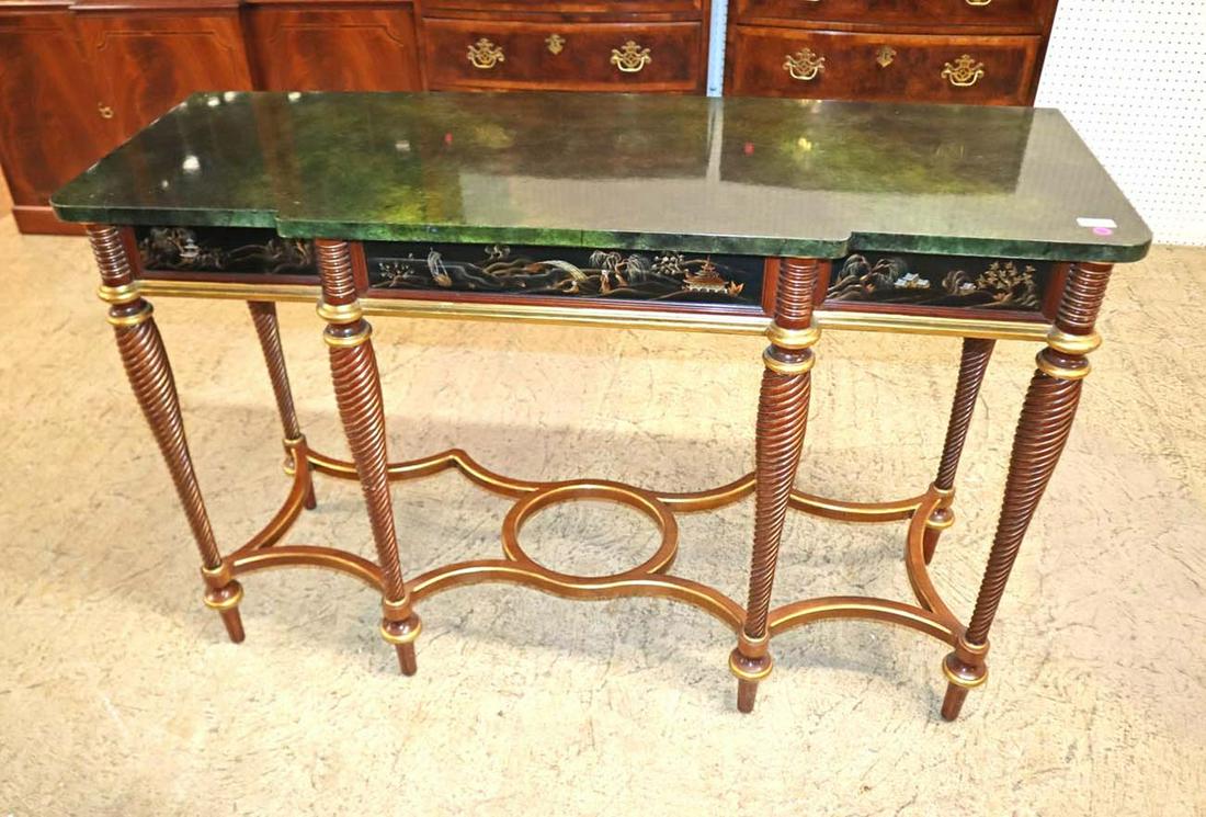 John Widdicomb Asian inspired decorator table (1 of 14)