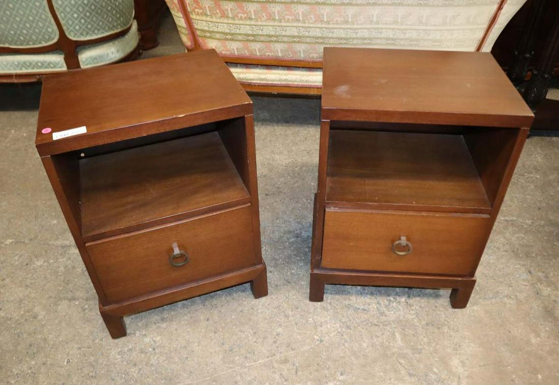 John Stewart & Widdicomb walnut nightstands (1 of 6)