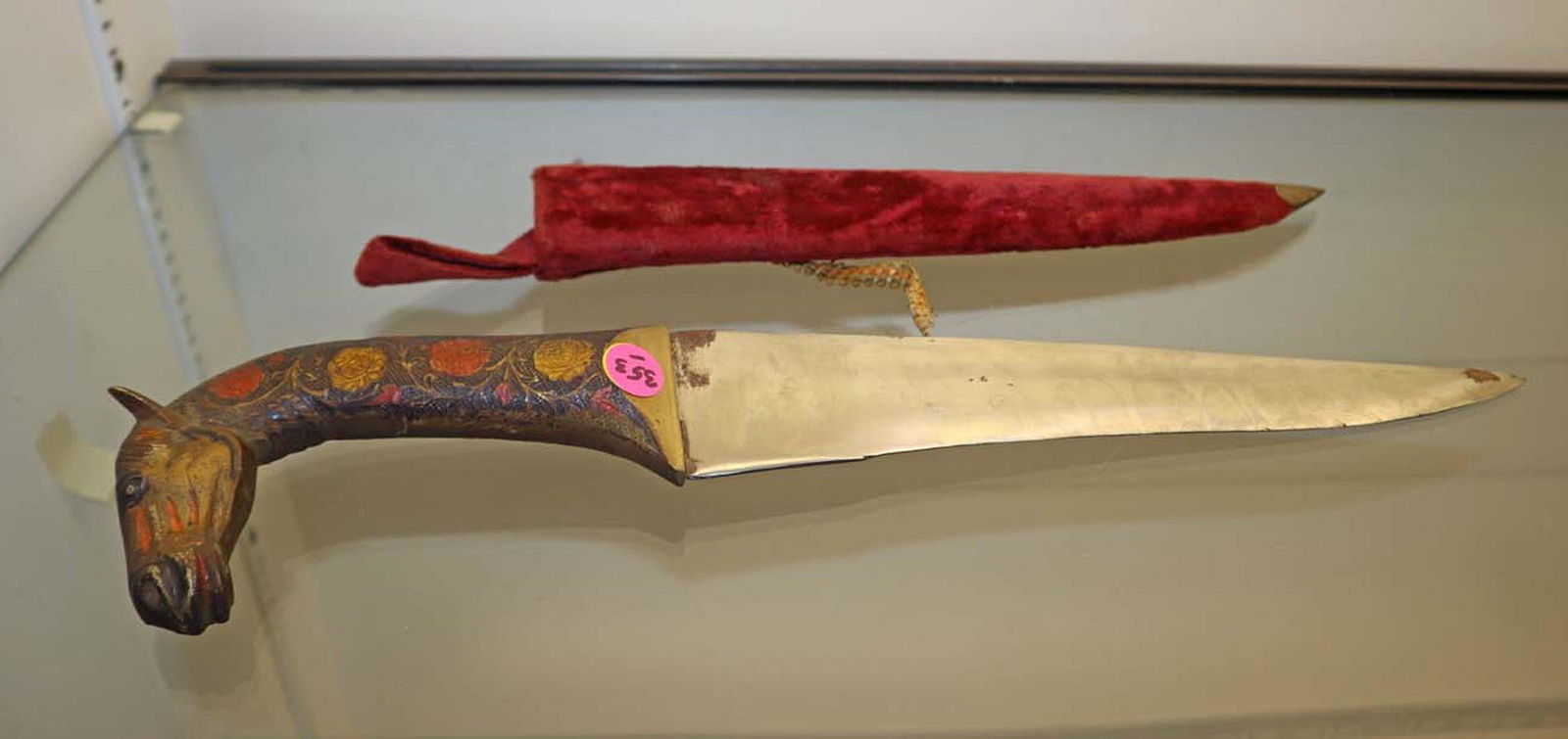 Horse head dagger in sheath (1 of 3)