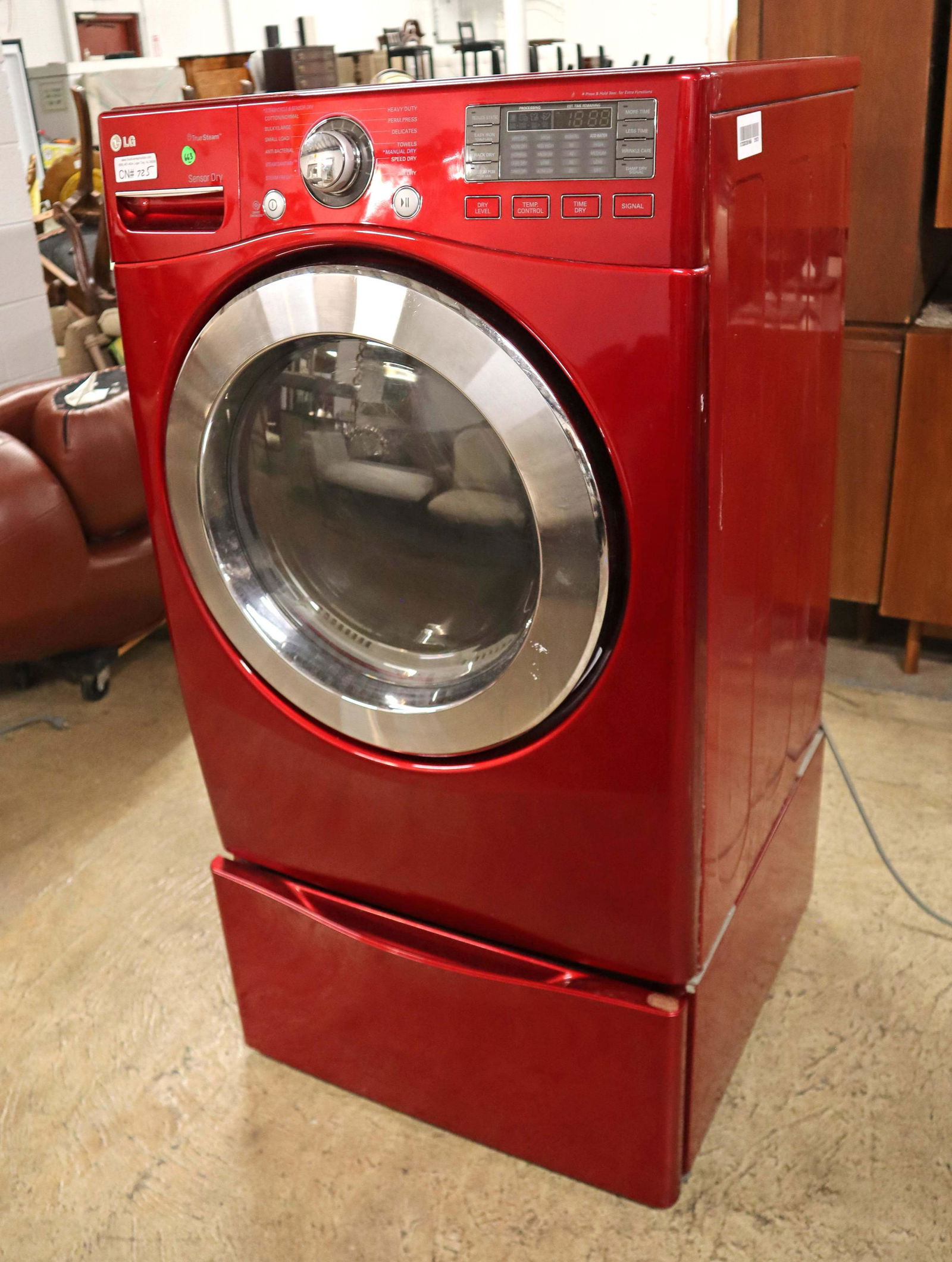 LG True Steam Sensor Dry gas dryer (0663) on Feb 06, 2022 South