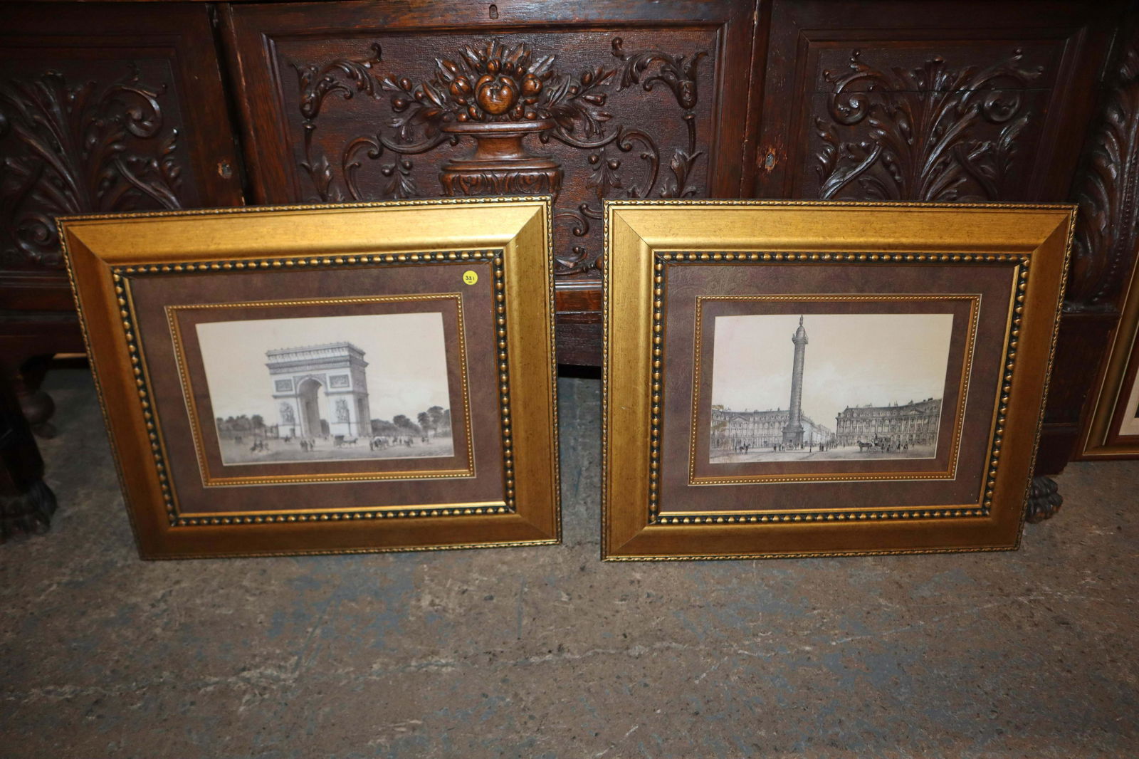 PR decorator triple matted prints (1 of 2)