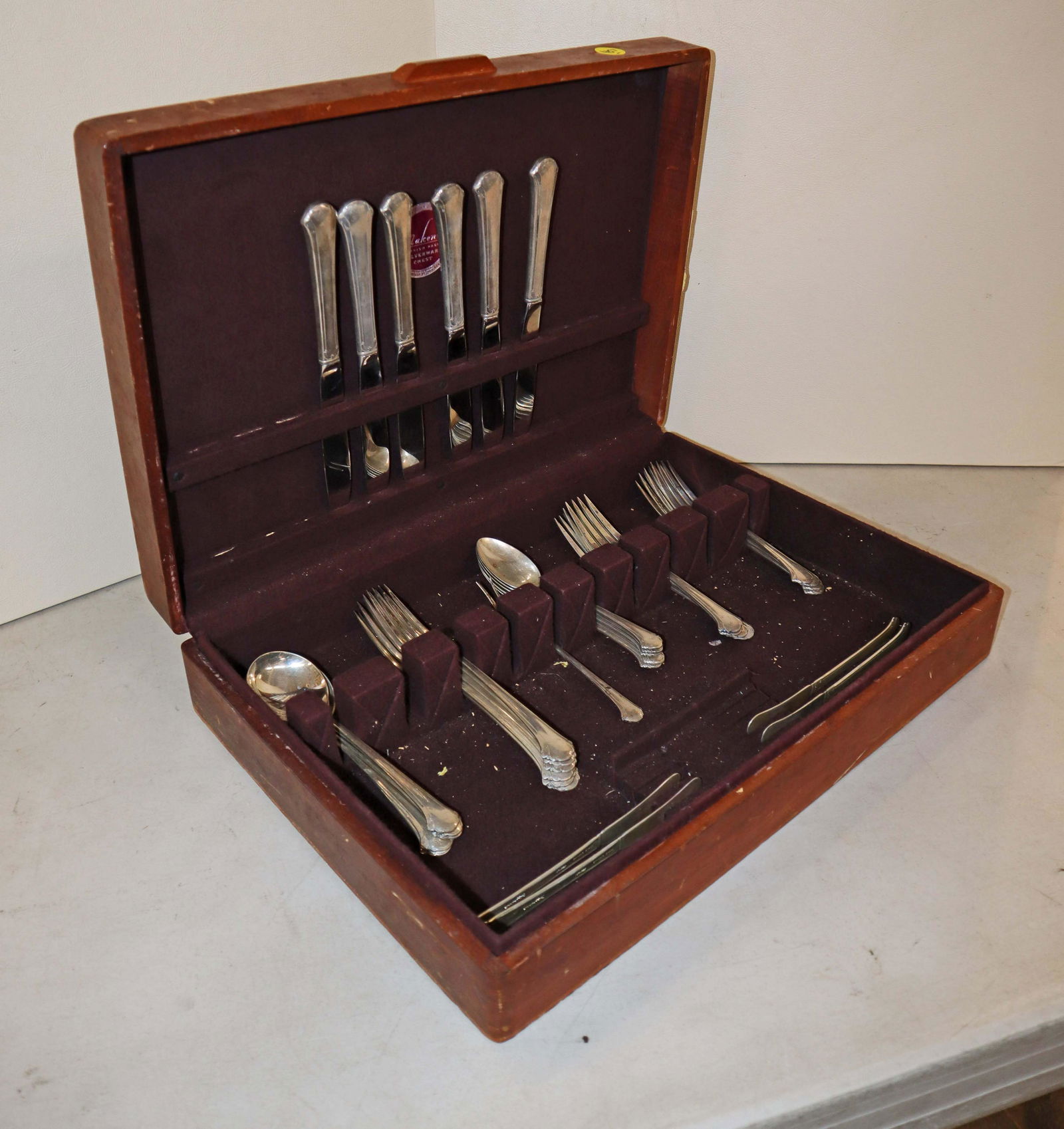 37pc of Chippendale sterling flatware (1 of 7)