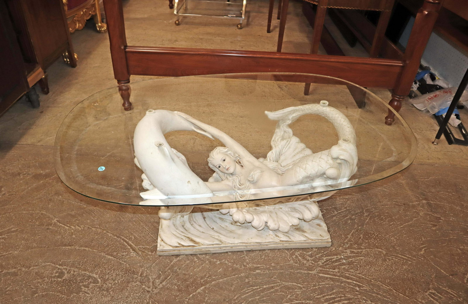 Composition mermaid & dolphin GT coffee table (1 of 5)