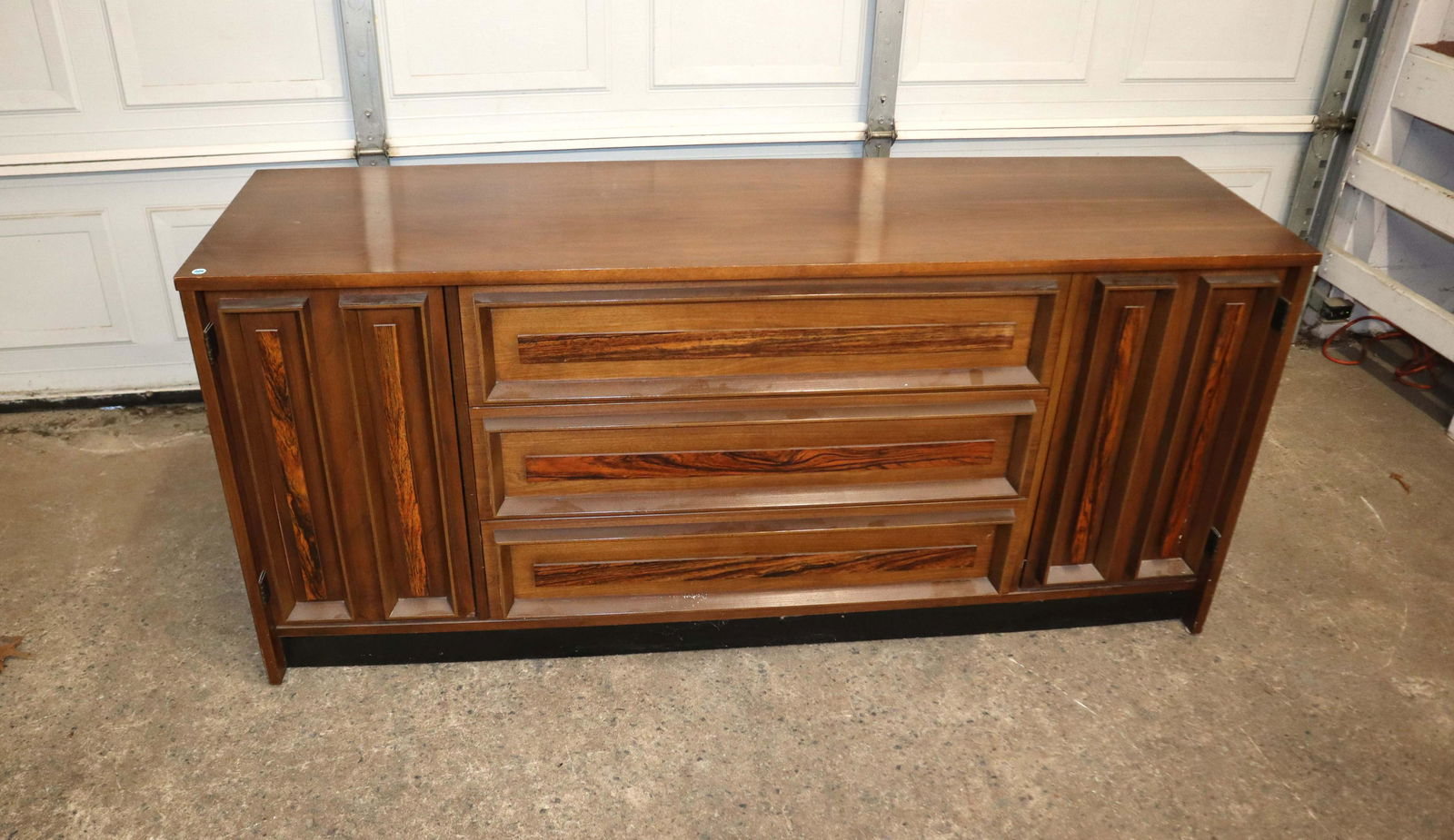 MCM walnut Basset buffet (1 of 6)