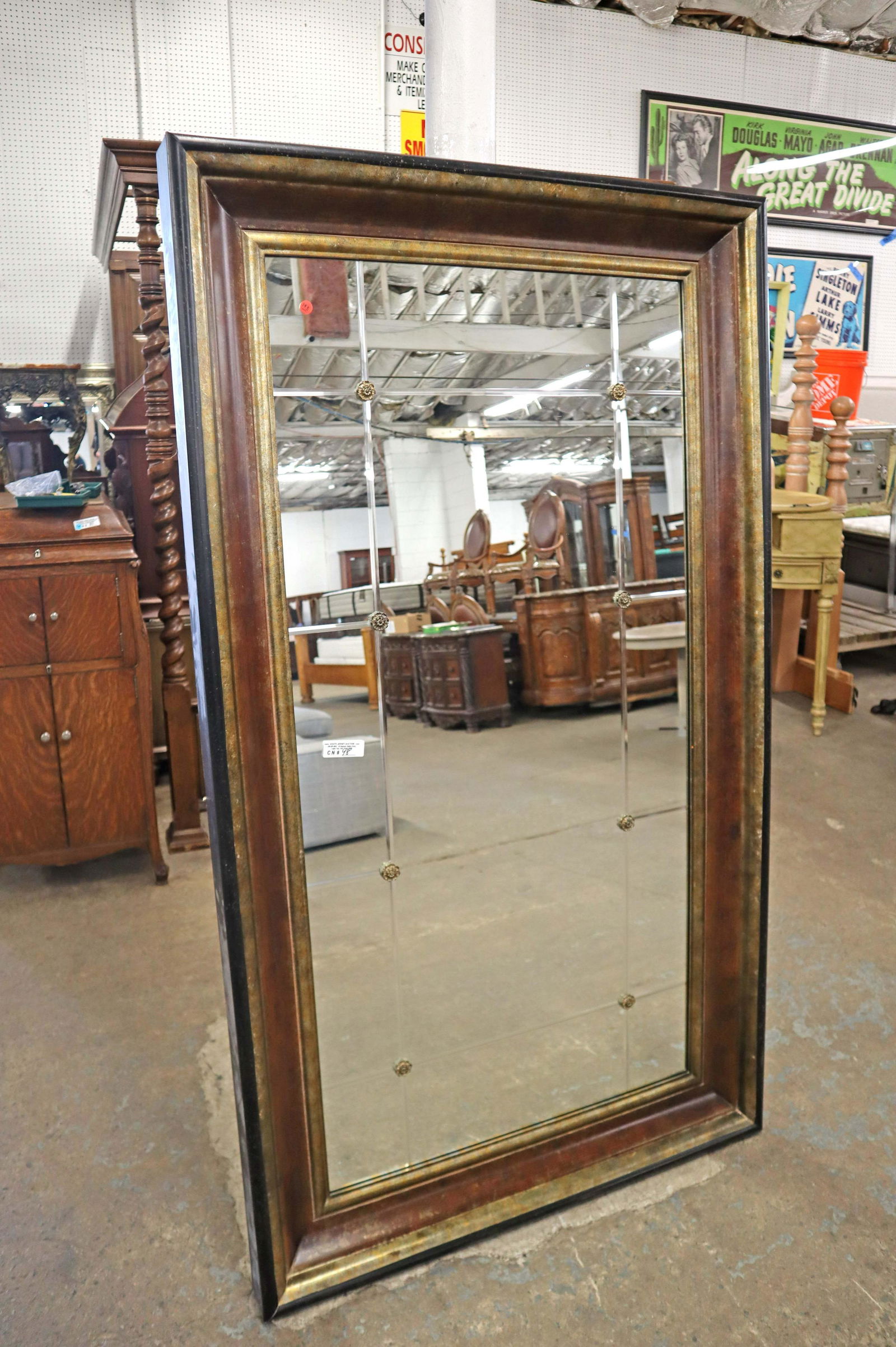 Nice decorator bevel glass dressing mirror (1 of 3)