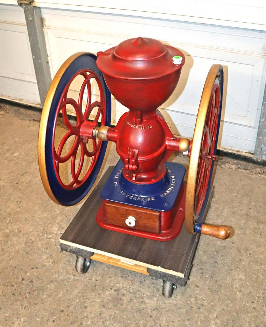 Antique Cast Iron Enterprise Manufacturing Company Philadelphia Pennsylvania, country store model (1 of 7)
