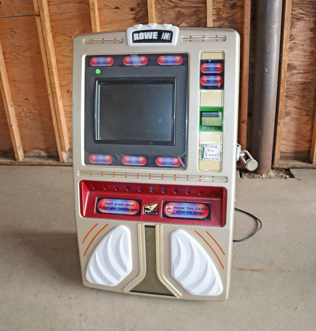 Rowe Ami Jukebox: Rowe Ami Jukebox approx. 27" w x 21" d x 45" h