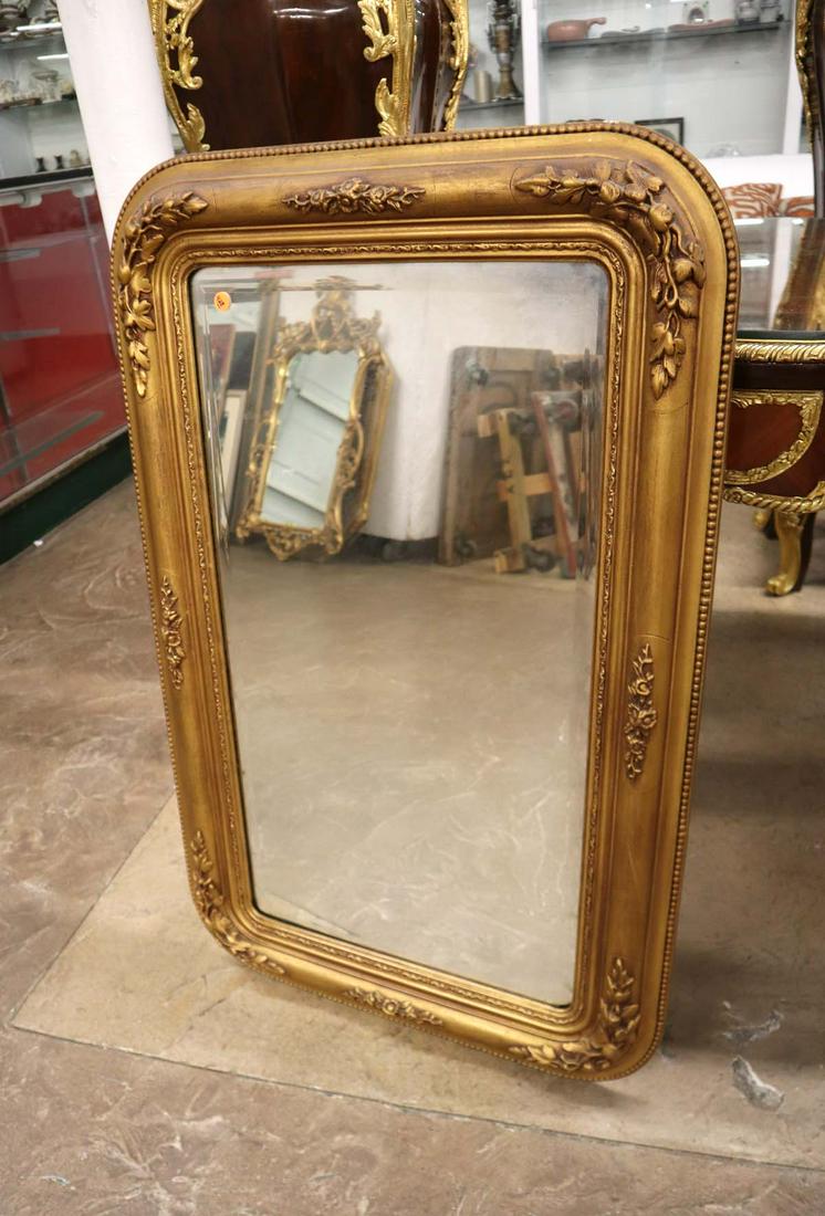 Antique style bevel glass decorator mirror (1 of 4)
