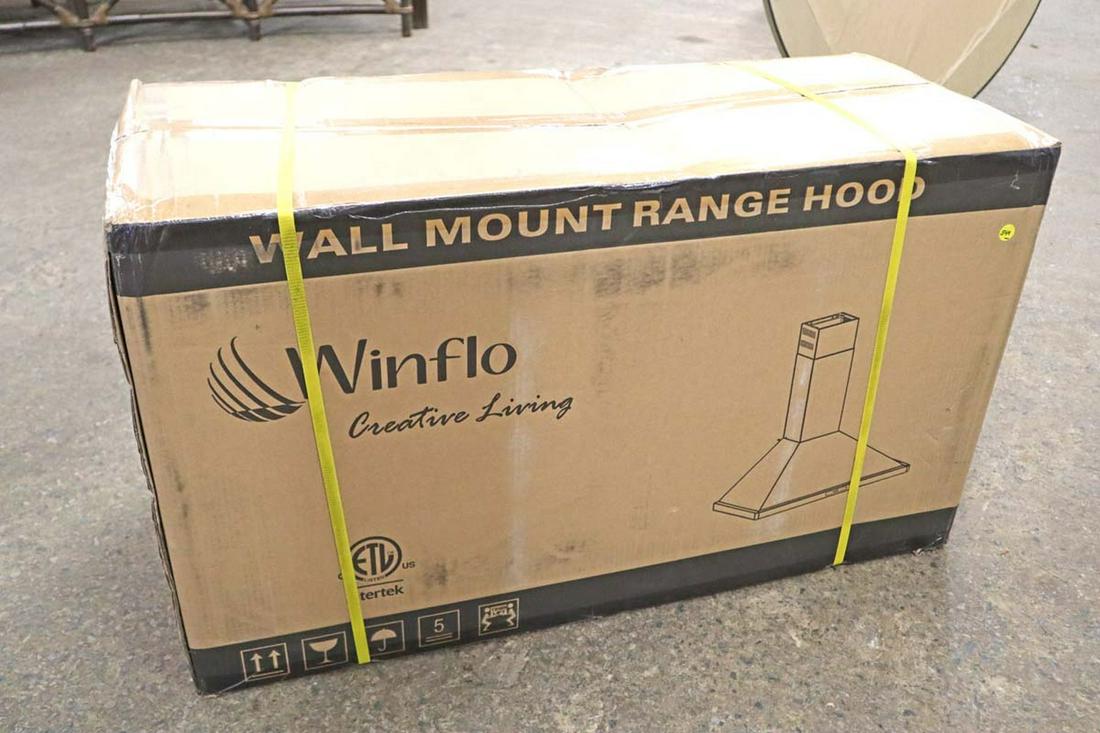 New Winflo 36" wall mount range hood Model # W103B36 (1 of 3)