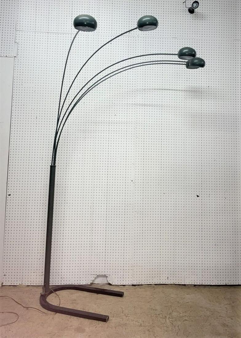 Modern design 5 head floor lamp approx. 60" w x 84" h (1 of 6)