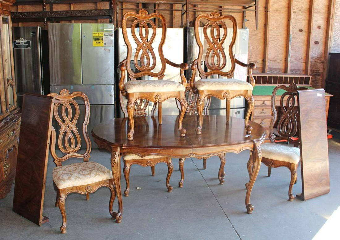 Vintage Unique furniture 7pc dining room set (1 of 5)