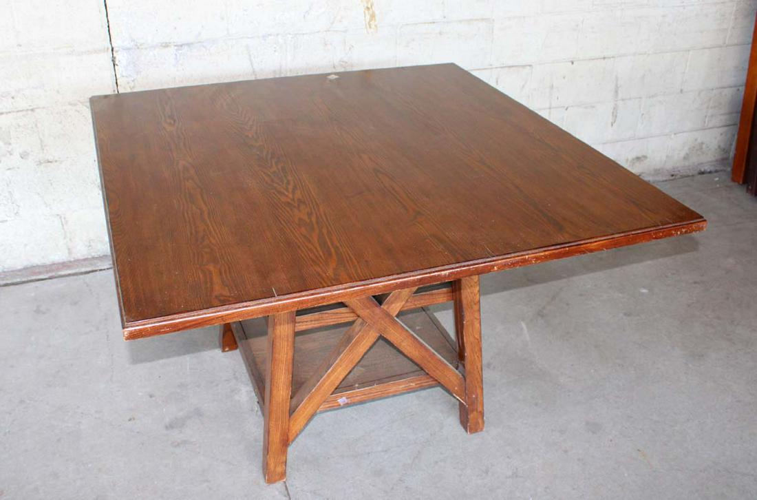 Contemporary oak breakfast table (1 of 3)