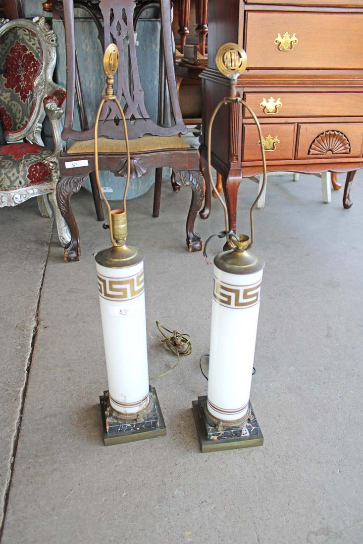 Pair of decorator lamps (1 of 2)