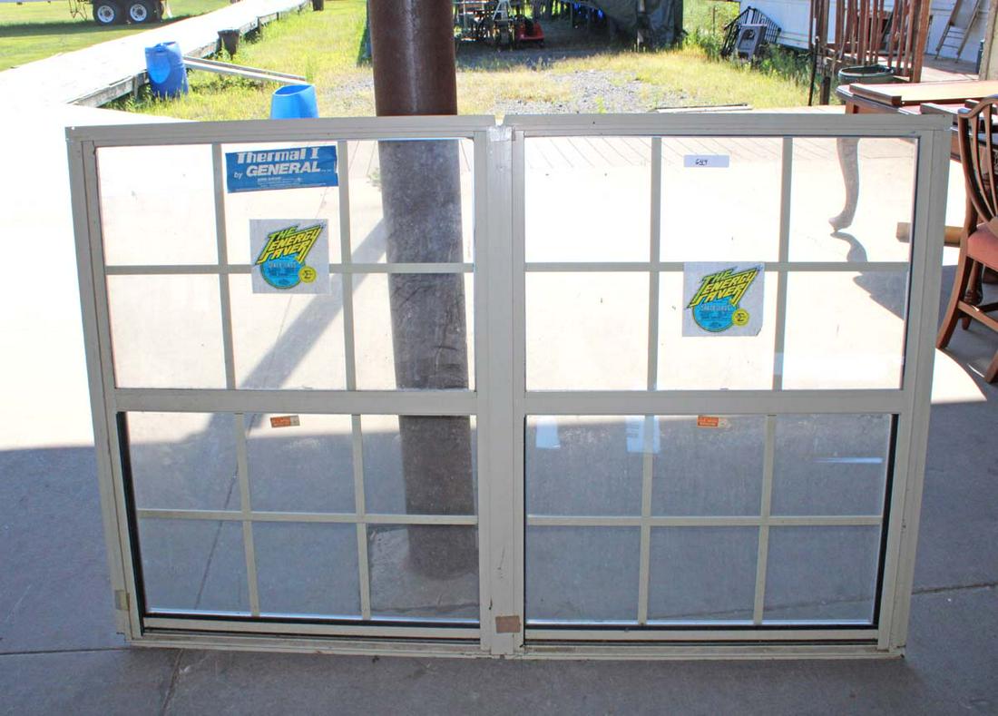 Thermal 1 by General space glass double window approx. 70"w x 3"d x 46"h (1 of 3)