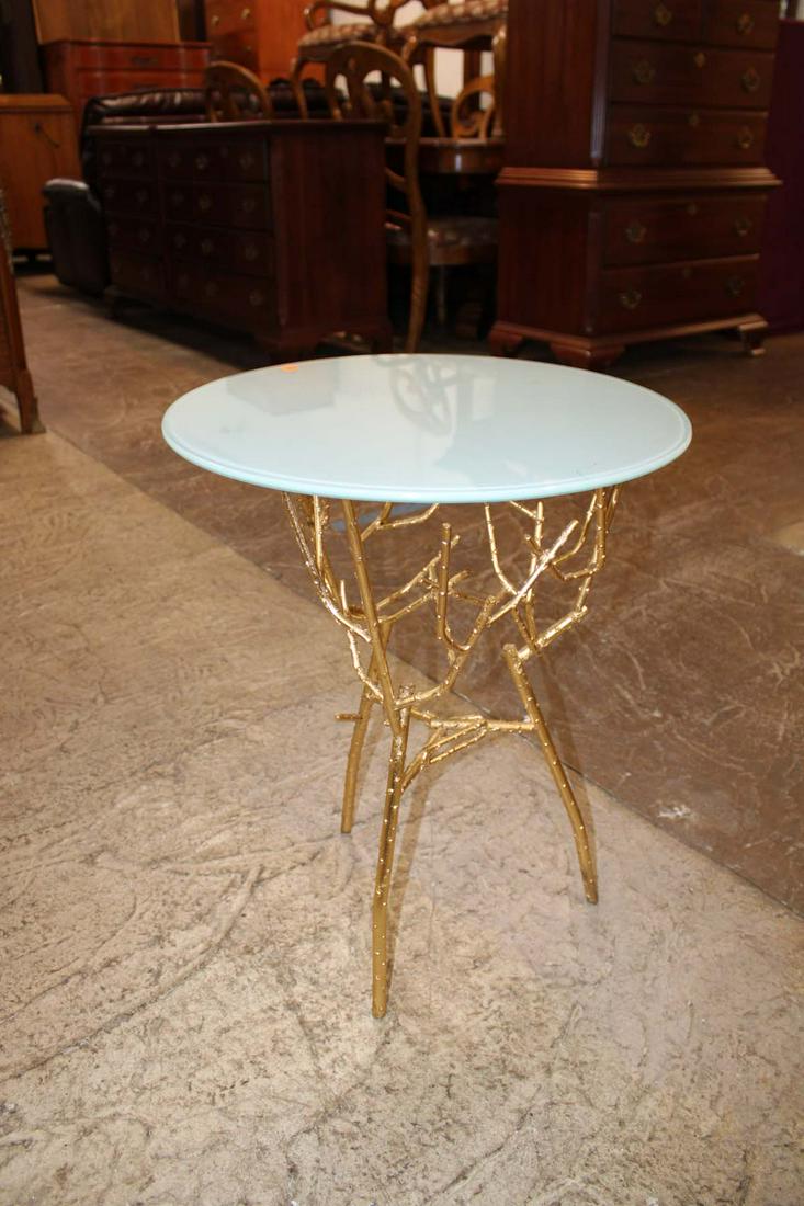 Metal frame tree branch design GT lamp table (1 of 3)