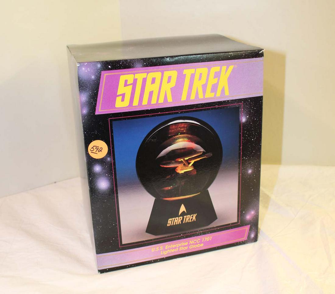 Star Trek USS Enterprise NCC 1701 lighted globe (1 of 3)