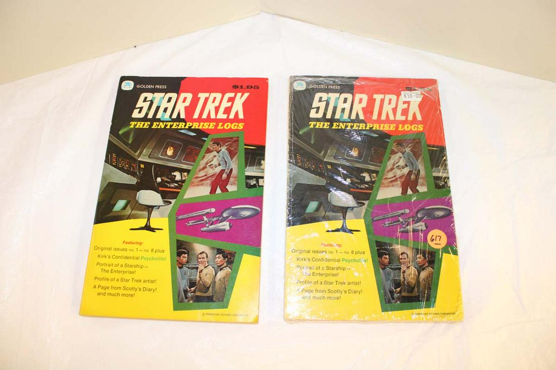 Pair of Star Trek Log books Volume 1 (1 of 4)