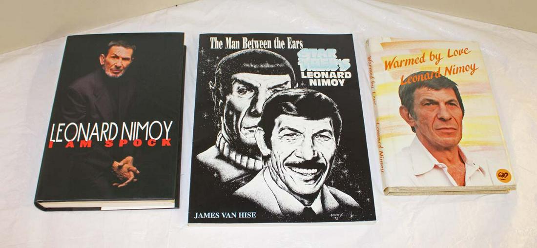 2 books by Leonard Nimoy 1 about being Spock: 2 books by Leonard Nimoy 1 about being Spock