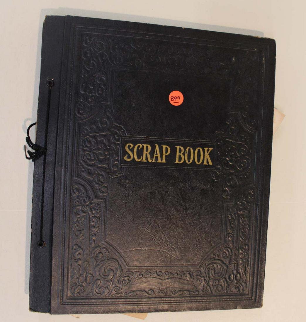 Old Scrap book of birthday cards and more (1 of 5)