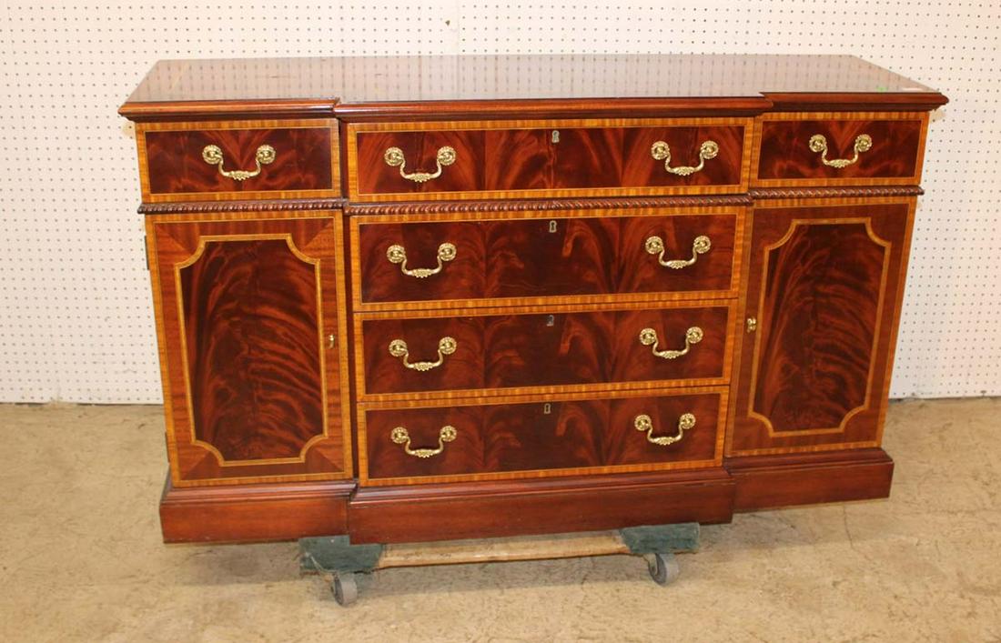 Councill burl banded mahogany brandy board (1 of 6)