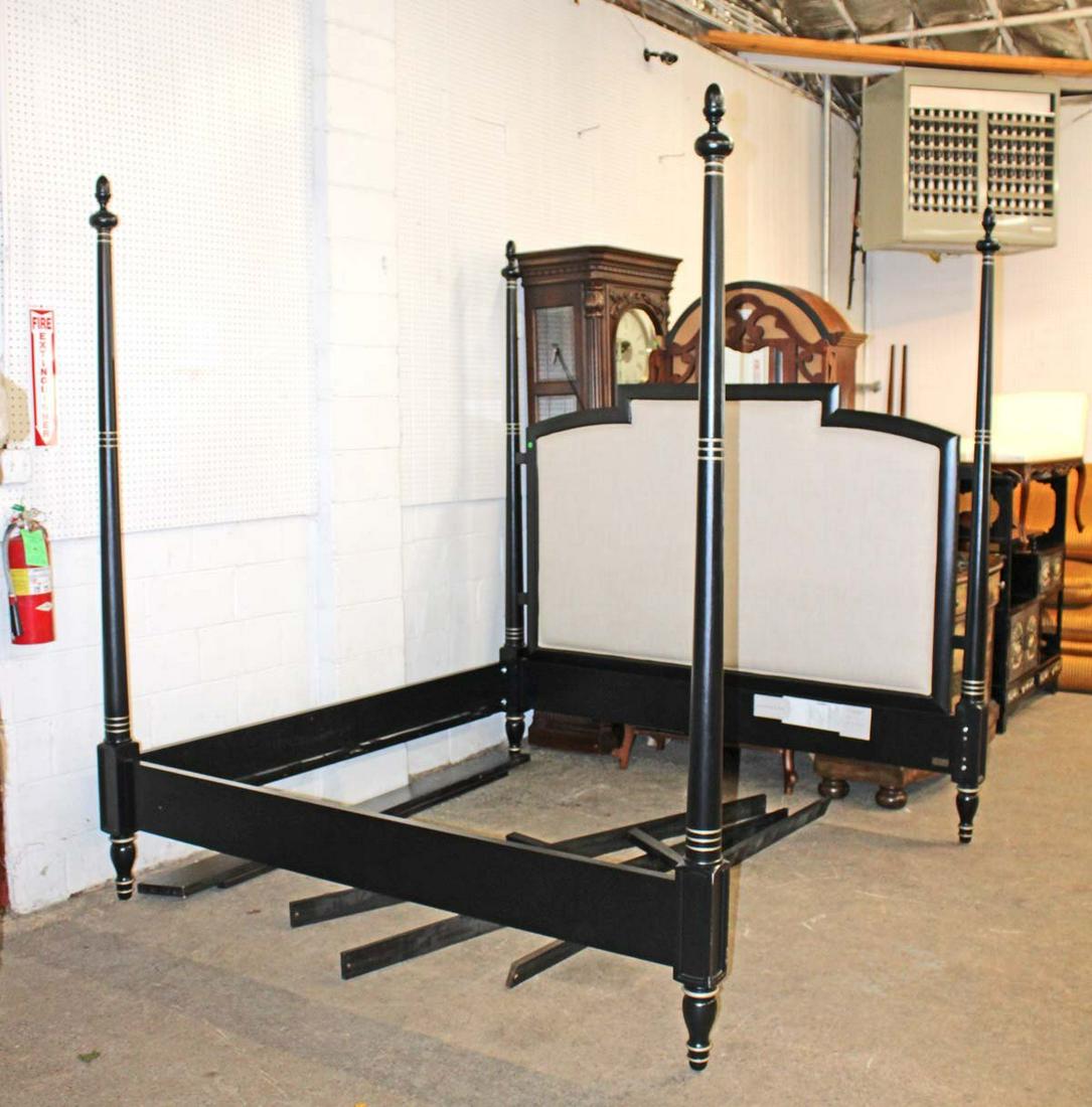 Beautiful Henredon king side bed with rails and slats (1 of 7)