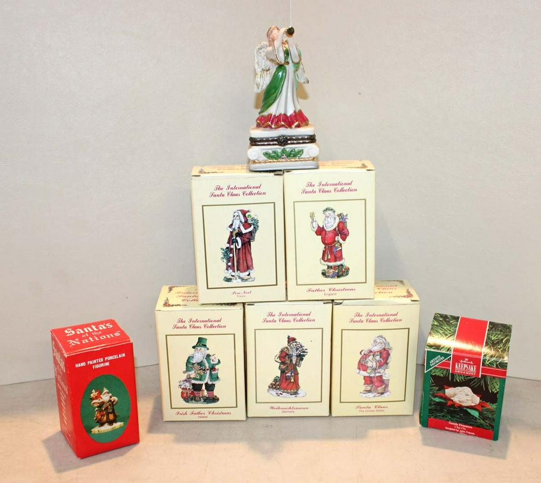 Santa Clause Christmas figurines and more (1 of 3)